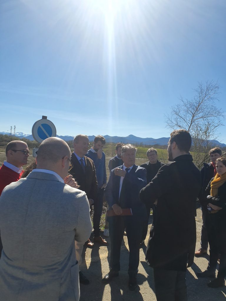 Visite du Préfet à Lannemezan Communauté de Communes du Plateau de