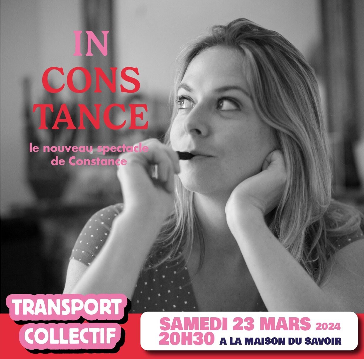 Inconstance, le nouveau spectacle de Constance - Communauté de Communes ...