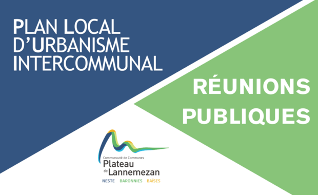 Actu réunions publiques PLUI 2026